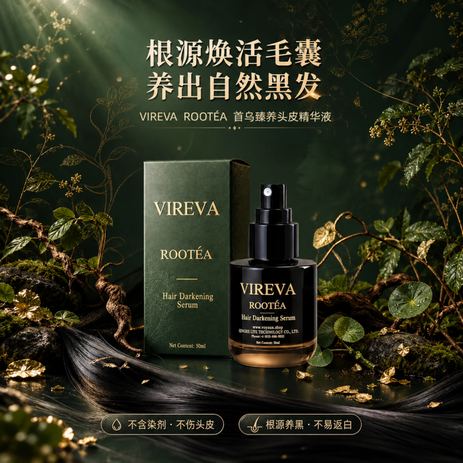 VIREVA ROOTÉA Daily Gray Hair Care & Brightening Color Nourishment